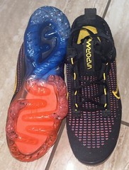 Nike Air Vapormax 2021 Flyknit Gradient Black GS DV2198-001 Size 4.5Y / W 6