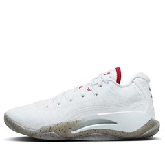 Air Jordan Zion 3 (Size 5.5Y) „White/Grey/Red“ Boys Grade School Basketball Shoe