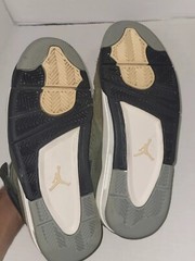 Nike Air Jordan 4 Retro Craft Medium Olive Pale Vanilla US 5Y Fb9928 200 With Bx