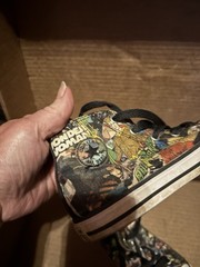 Justice League Super Heroes Converse High Top Sneakers Child Size 9