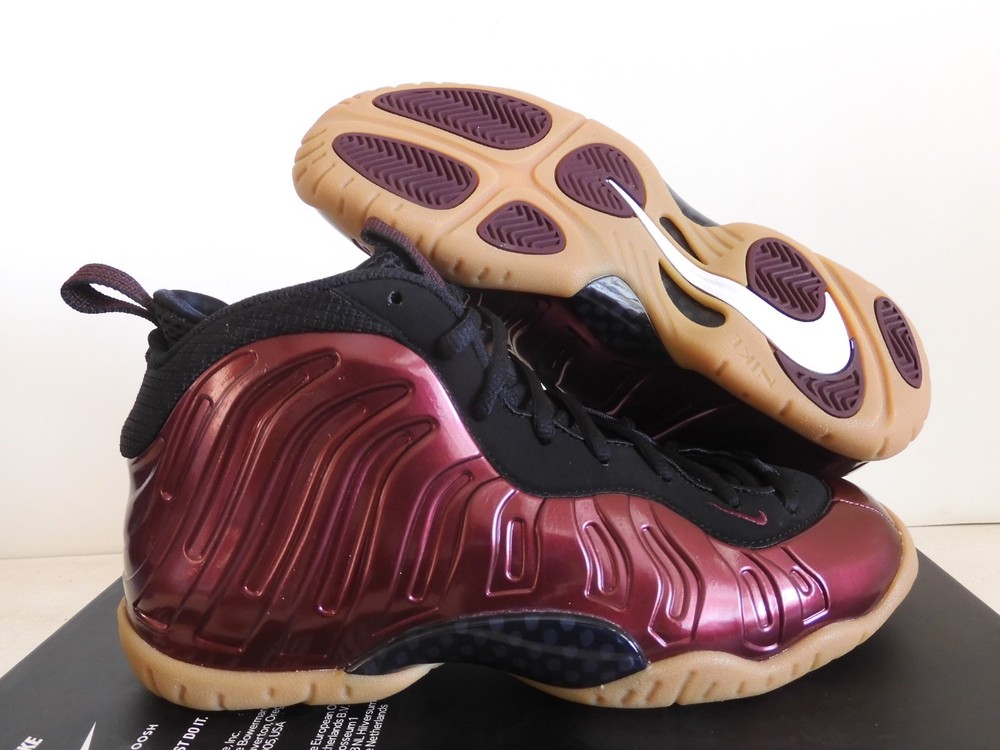 Nike Little Posite One Foamposite (GS) Night Maroon-Black Kids [644791-600]