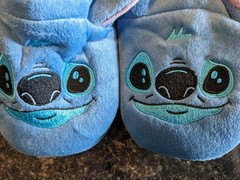Disney© Stitch Velour Slippers for Toddler – Small (7-8) – NWT