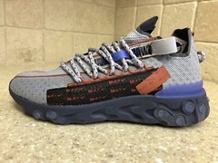 Nike React WR ISPA Wolf Grey Running Shoes CT2692-001 Men’s Size 4.5 EUR 36.5