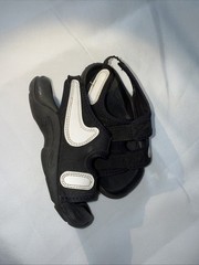 Nike Sunray Adjustable Casual Sandals Kids Black/White, Size 11