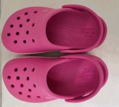 Crocs Pink Crocband Platform Clog Size Children’s C13