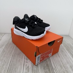 Nike Star Runner 4 NN (TD) Sneakers Black/White DX7616-001 Size 4c