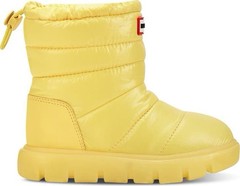 Hunter Cuddle Boots Kids’ Yellow (Size 3 Big Kid) 198121019152 BRAND NEW!