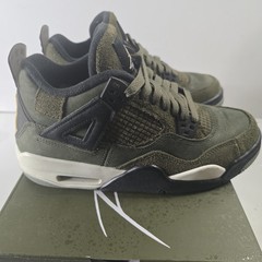 Air Jordan 4 Retro SE Craft ‚Medium Olive‘ GS Size 6Y FB9928-200