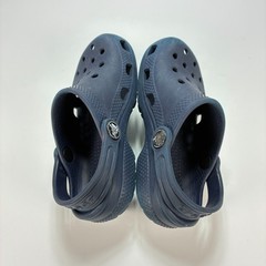 Crocs Classic Clogs Navy Blue Iconic Comfort Slip On Lightweight Kids Size C9