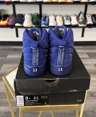 Size 3 (PS) – Jordan 12 Retro Mid Deep Royal Preowned Og Box