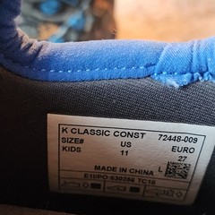 Bogs Boots K Classic Construction Kids Size 11 Winter Rain 30 Degree Blue