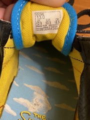 The Simpsons El Barto Old Skool Kids Vans – Size 13 – Perfect Condition With Box