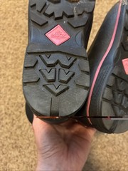 Muck Boot Company Kid’s Element Black Pink Waterproof Boot Kids Size 2