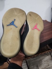 Nike Air Jordan Why Not Zer0.1 ‚Ph.D‘, size 11, Black/Pink/Blue, aa2510-024 6 Y