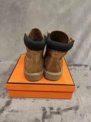 Timberland 10840 Waterproof Non-Marking Leather Boot Brown Unisex Kids US 9.5