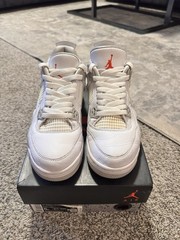 Air Jordan 4 Retro GS ‚White Oreo‘ Sz 7Y
