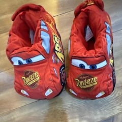 Disney Pixar Cars Lightning McQueen Red Slip-On Slippers Unisex Kids 13/1