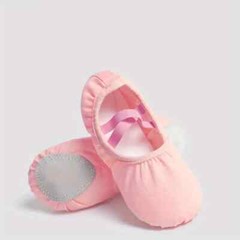 Girls Assorted Color Soft Sole Ballet Dance Shoes for Practice