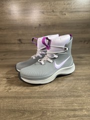 Nike Binzie Kids Rain Boots Grey/Violet Frost 6Y