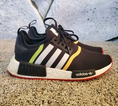 Adidas Originals NMD R1 J Youth Kids GS Black White 6Y Sneakers Boost GZ2100