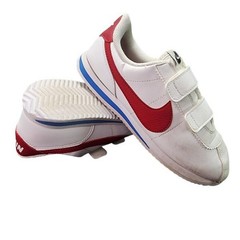 Nike Cortez Basic SL Youth Shoe Size 1.5 Royal Red/White/Blue Sneakers 904767