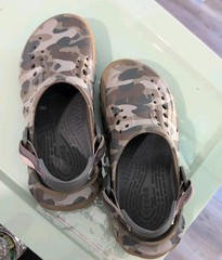 Crocs Echo Camo Redux Clog Junior Size 6