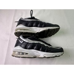 Nike Air Max 95 Y2K Black Metallic Silver AT8091-001 Size 7Y Kids Sneakers