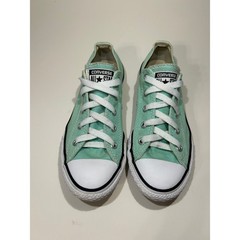 Converse Chuck Taylor All Star Low Top Mint Green Kids Shoes 336565F Size 2Y