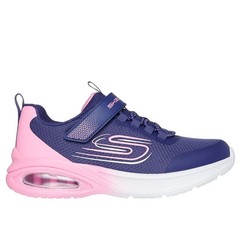 Skechers Microspec Max Advance Fly 3.0 Sneaker Navy/Periwinkle Little Kid 13