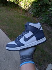 Size 4Y (GS) – Nike Dunk High Midnight Navy