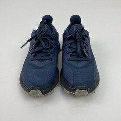 Salomon Alphacross Blast Junior Waterproof Trail Running Blue Shoes Size 13K