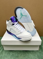 Jordan 5 Retro Grape Size 5y/6.5W Used No Box Very Clean Ships Fast