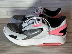 Nike Air Max Bolt Black White Pink Running Shoes Trainers Big Kids GS Size 5