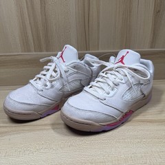 Jordan 5 Retro Low PS Peanut Butter & Jelly Sneakers Cream HJ5993-106 Kids Sz 2Y