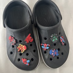 Crocs Bayaband Clog Black White Unisex Size Mens 4 Womens 6