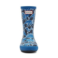 Hunter Little Kids First Classic Kid’s Rain Boots, Dark Blue, K11