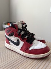 Size 13c Child – Jordan 1 Retro High OG Chicago Reimagined Lost & Found 2022