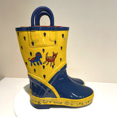 Northwest Territory Waterproof Boots Kids Size 9 Cats & Dogs Steel Shank Rubber