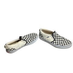 Vans Asher Slip-On Sneakers Checkerboard Child Size 5.5 — Classic, Skate, Canvas