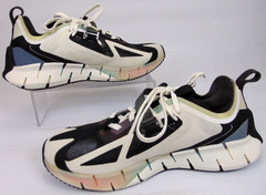 Reebok Zig Kinetica Concept Type 1 Youth Kids Running Sneakers Size 6.0 White Bl
