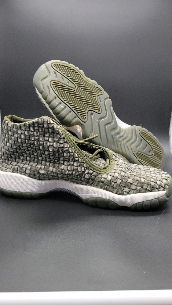 Nike Air Jordan Future BG Youth Olive Canvas 656504-305 Size 6Y