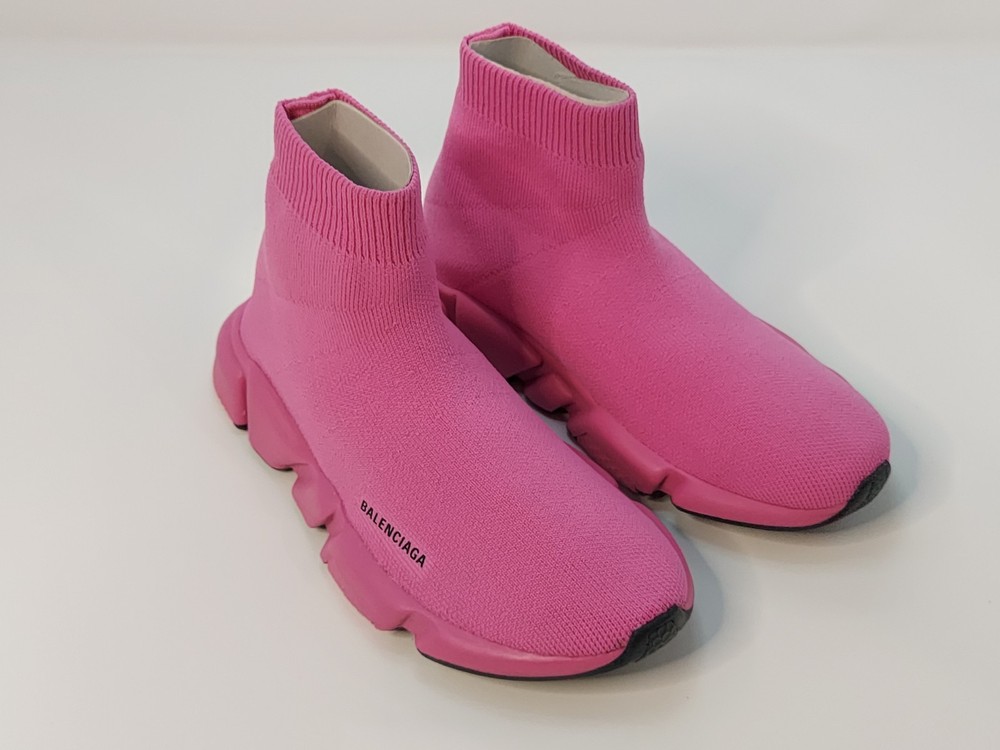 Balenciaga Kids Sock Sneaker Pink Size 29-30 Eur/12-12.5 US