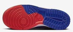 Big Kid’s Nike Dunk Low SE White/White-Light Silver (FQ7674 100)