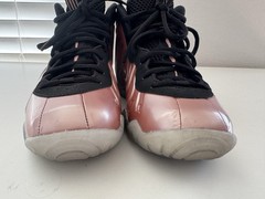 Nike Air Foamposite One GS Elemental Rose 644791-601 Pink Black Size 4Y