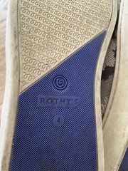 Rothys Kids Camo Sneaker Grey Size 4