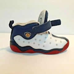 Jordan Jumpman Team II BT Toddler Shoes Midnight Navy/White/Red Size 9C