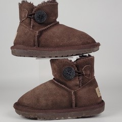 UGG Brown Bailey Button II Boot Size 27/10