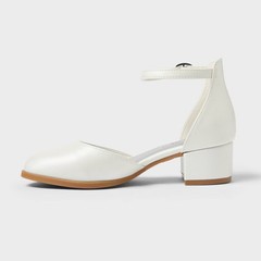 Kids‘ Hazel Dress Heels – art class White 13: Ankle Strap Adjustable