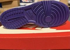 Size 5.5 (GS) – Nike Dunk High Electro Purple Midnight Navy