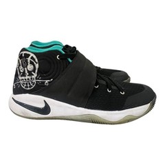 NIKE Kyrie 2 GS (Court Deck) Black-Hyper Jade Shoes Sneackers Size 7 Youth